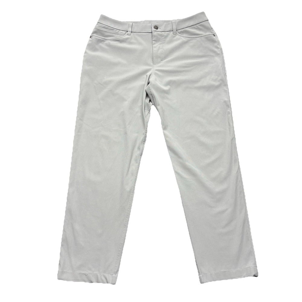 Lululemon Pants Mens‎ 31 (32x27) Gray ABC 5-Pocket Performance Warpstreme Chino